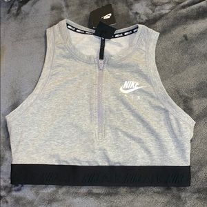 Nike Zip Crop Tank
